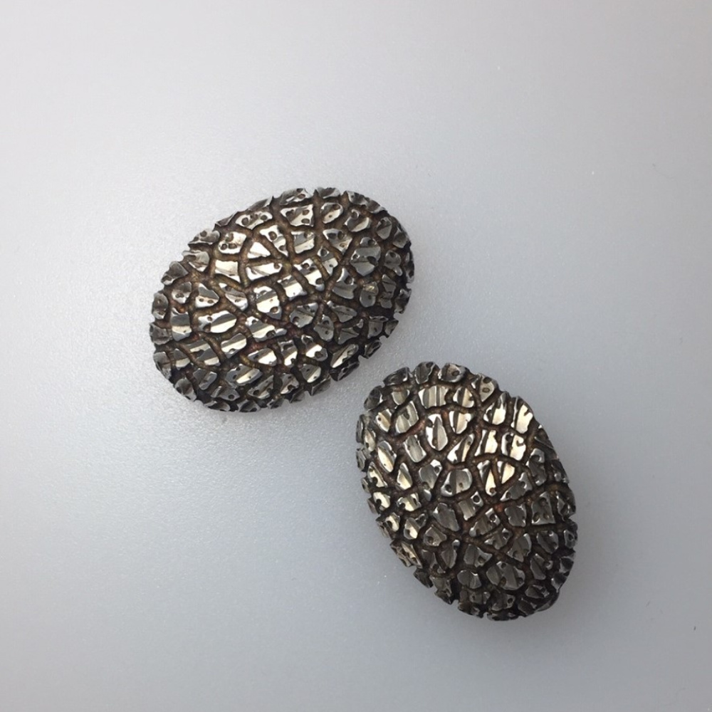 Sterling Silver Clip-on Earrings
